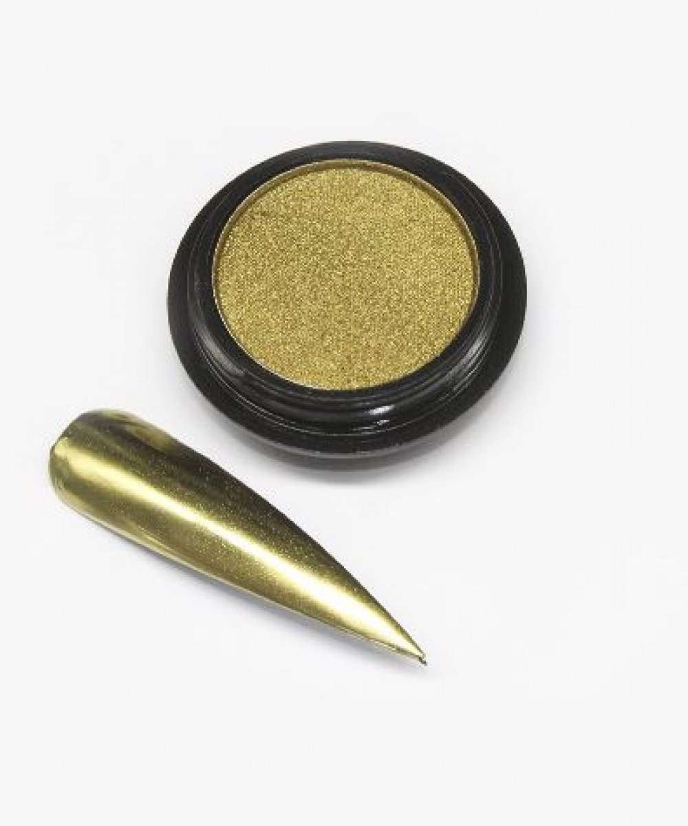 Gel It Up Σκόνη Νυχιών Heavy Metal Yellow Gold *