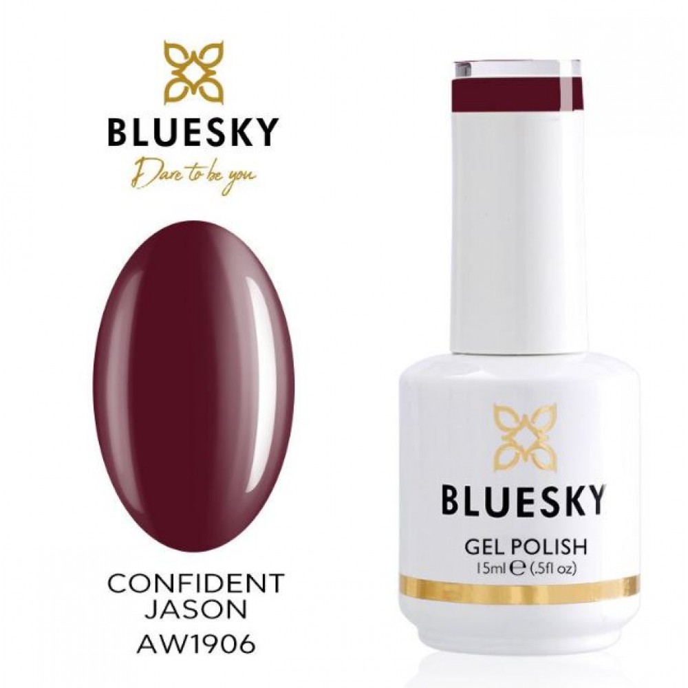 Bluesky Ημιμόνιμο Βερνίκι Νυχιών Confident Jason AW1906P ,15ml