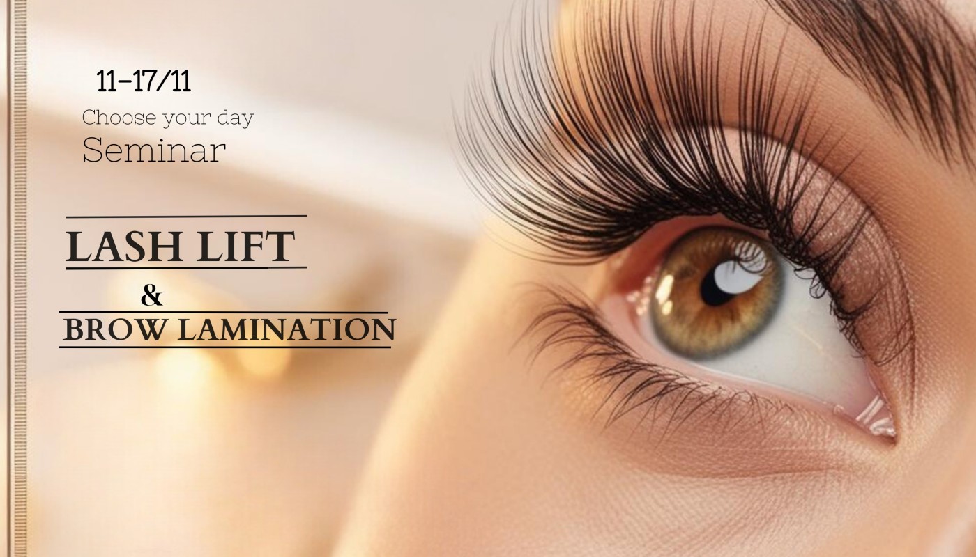 Lash lift & Brow Lamination Seminar