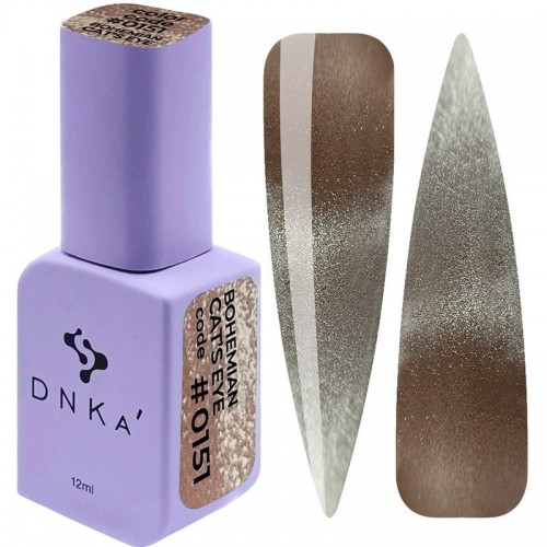 DNKa Color Gel Polish Cat Eye #151 Bohemian Cat Eye, 12ml