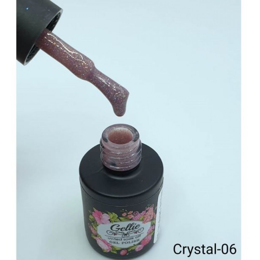 Gellie Ημιμόνιμο Βερνίκι Νυχιών Crystal 06 ,10ml