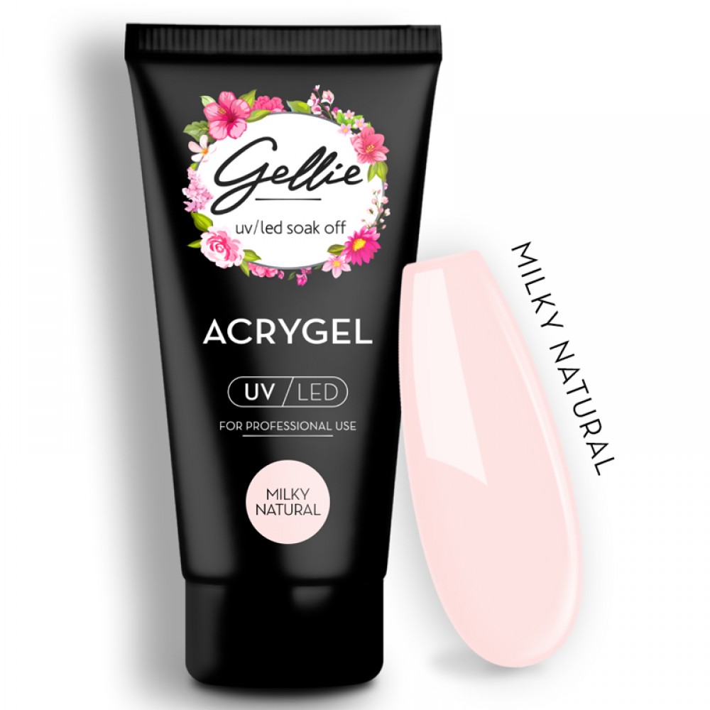 Gellie Acrygel Milky Natural 60ml