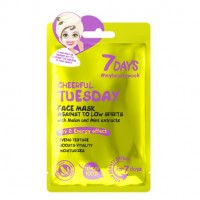 7DAYS Cheerful Tuesday Sheet Mask 28g