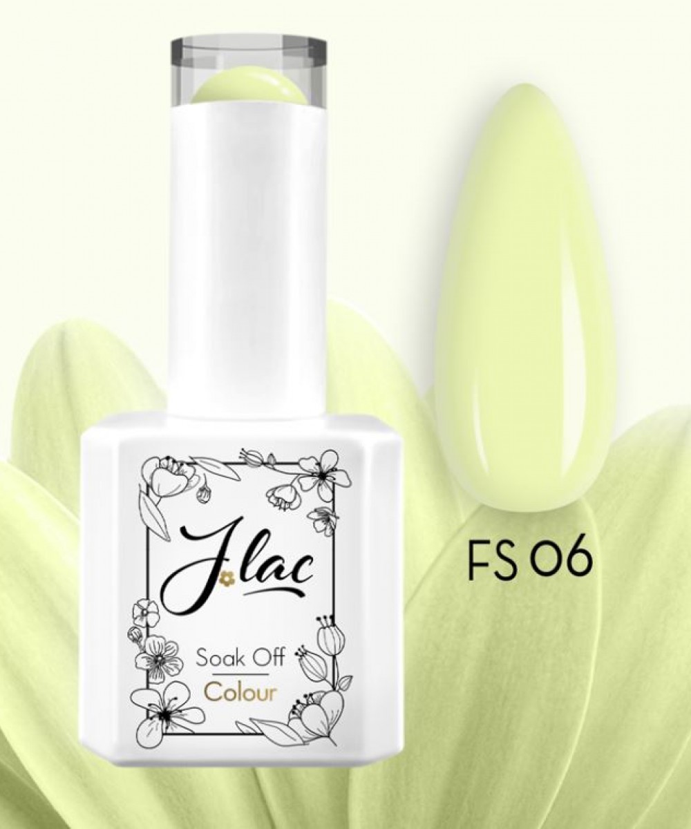 Jlac Ημιμόνιμο Βερνίκι Νυχιών Summer Fresh 06 ,15ml