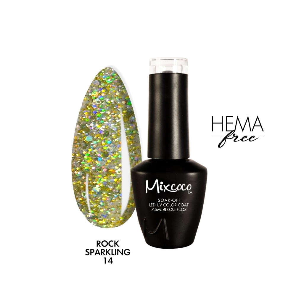 Mixcoco Rock Sparkling Gel Color 14 7,5ml