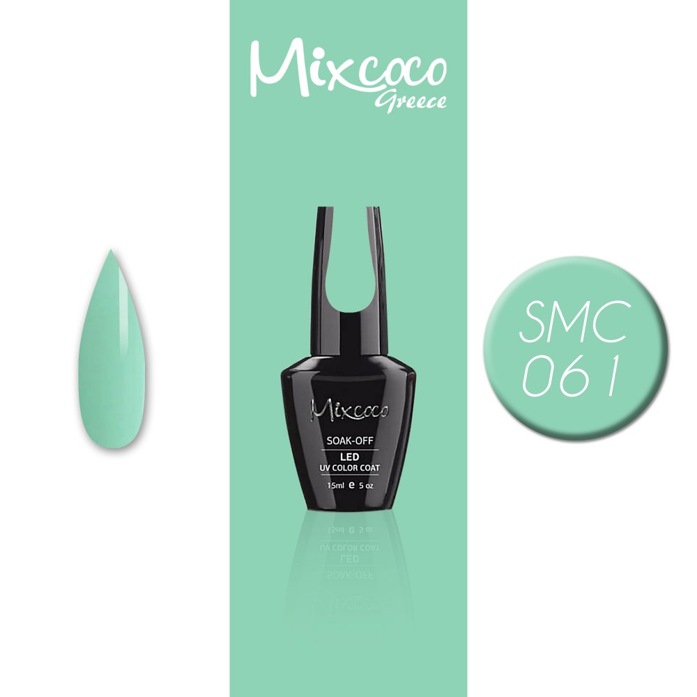 Mixcoco Ημιμόνιμο Βερνίκι Νυχιών SMC 61 15ml