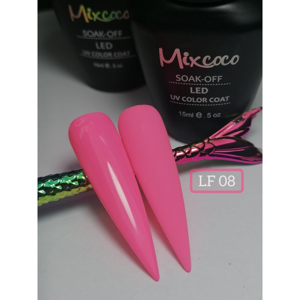 Mixcoco Ημιμόνιμο Βερνίκι Νυχιών LF 08 15ml